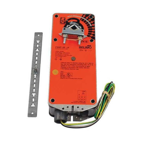 Belimo Fire & Smoke Actuator, Damper, 70 in-lb FSNF120