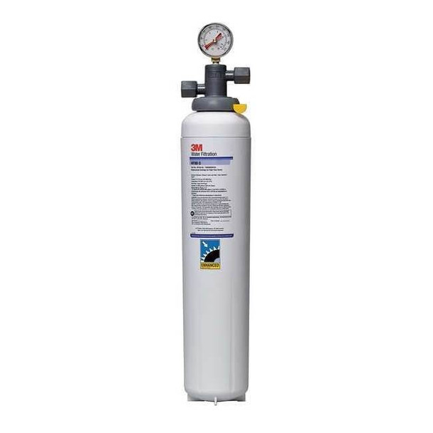 3m Filtration Water Filter System,1/2 In NPT,5 gpm 5616403