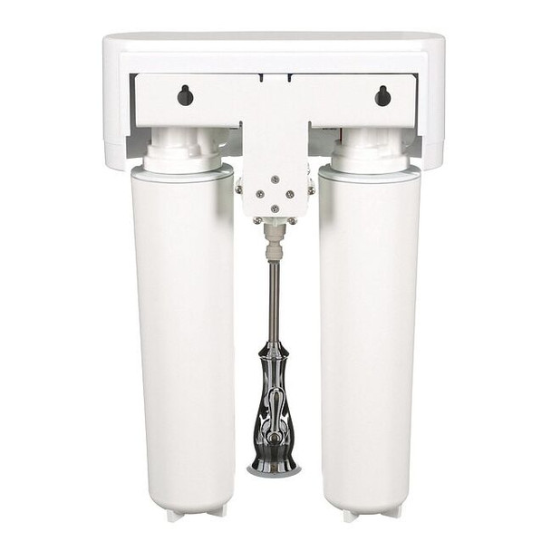 Water Filter System, 0.6 gpm, 0.5 Micron, 3.188" O.D., 15 3/4 in H