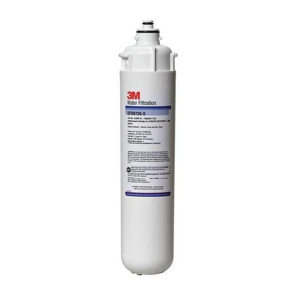 3m Filtration Quick-ConnectFilter,1.5gpm,33/8inDia 5631602