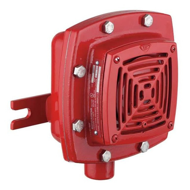 Edwards Signaling Haz. Location Horn,Red,20-24VDC 889D-AW