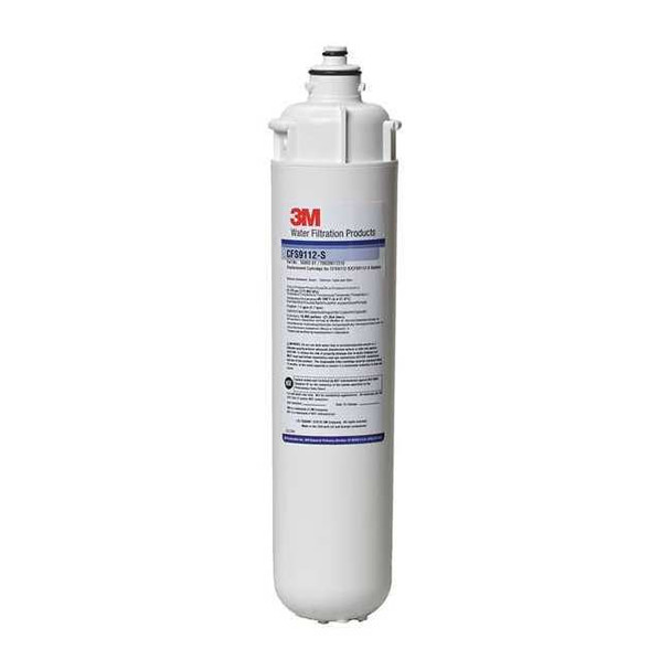 3m Filtration Quick-ConnectFilter,1.5gpm,33/8inDia CFS9112-S
