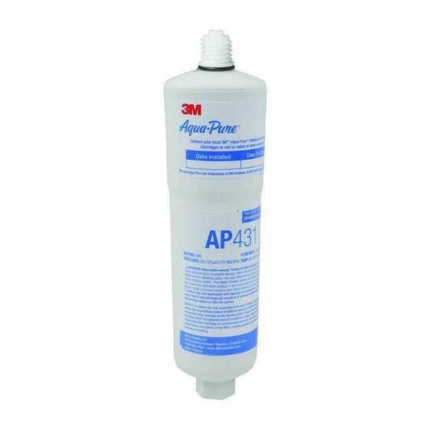 3m Aqua-Pure Quick Connect Filter, 10 gpm, 2-3/4" O.D., 8 in H AP431