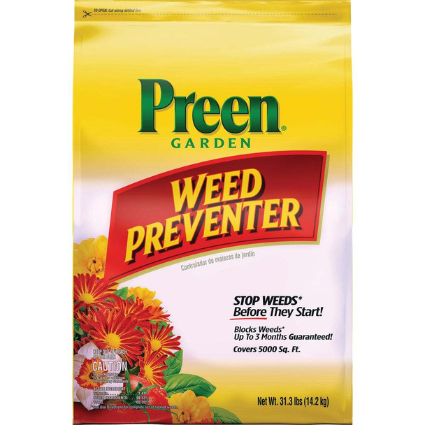 Preen Garden Grass & Weed Preventer, 31.3 Lbs. 2463802
