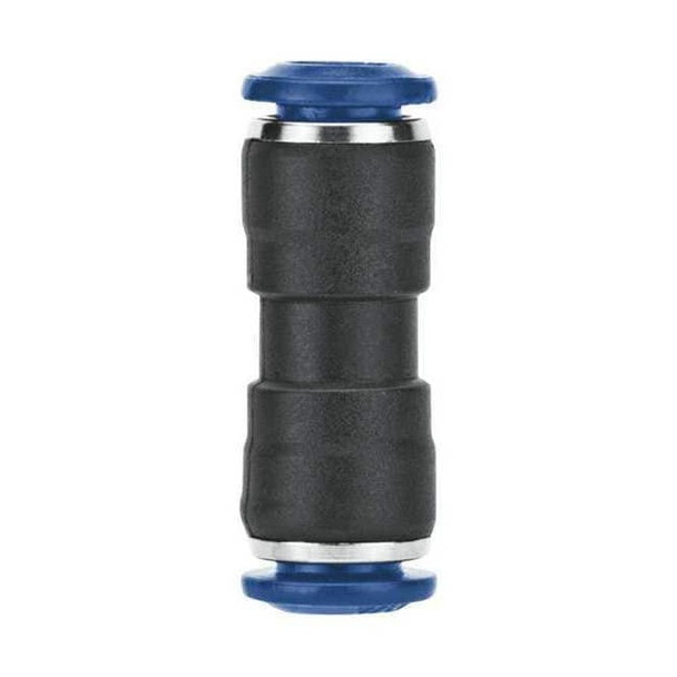 Push-Fit Adapter Fitting, Push-to-Connect x Push-to-Connect, 1/8 in Tube OD
