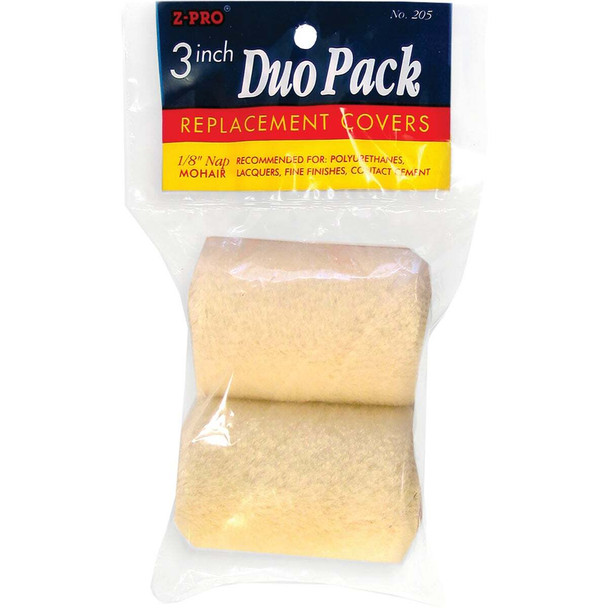 Premier Z-Pro 3 In. x 1/8 In. Mohair Knit Fabric Roller Cover (2-Pack) 205