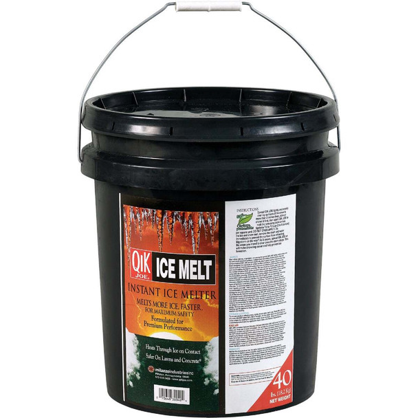 Qik Joe 40 Lb. Calcium Chloride Ice Melt Pellets 30040