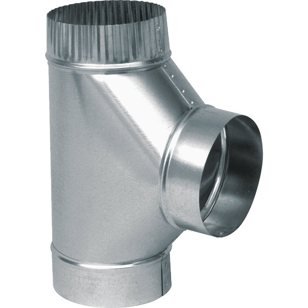 Imperial 26 Ga. 8 In. Straight Galvanized Tee GV0899