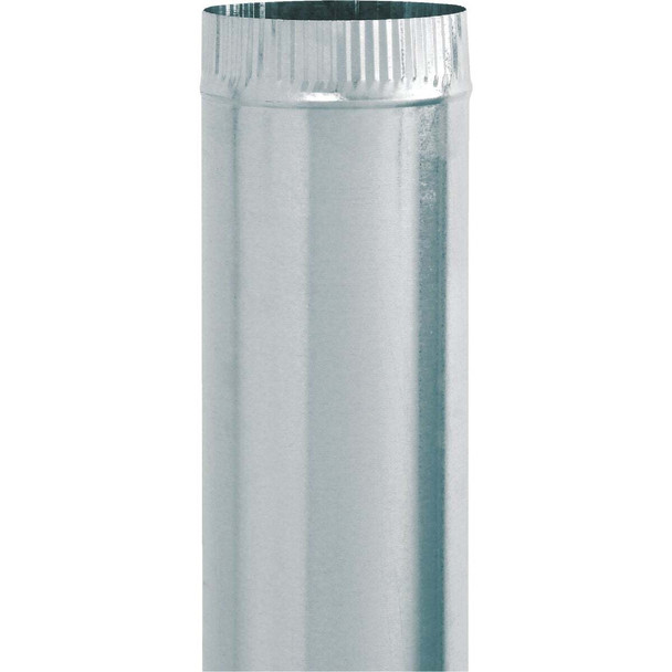 Imperial 24 Ga. 8 In. x 24 In. Galvanized Furnace Pipe GV0405