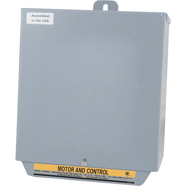 Star Water Systems 1-1/2 HP 230V Standard Disconnect Pump Control Box 133589A