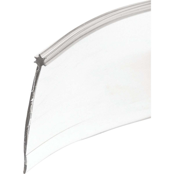 Prime-Line 1-5/16 In. x 36 In. Clear Star Insert Shower Door Bottom Sweep M 6227