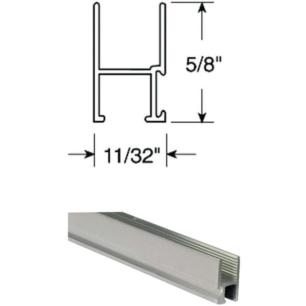 PRIME-LINE 11/32x5/8 Window Frame PL14189 Pack of 12