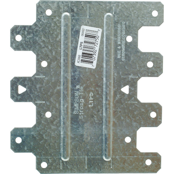 Simpson Strong-Tie 5-1/8" Lateral Tie Plate LTP5 Pack of 100