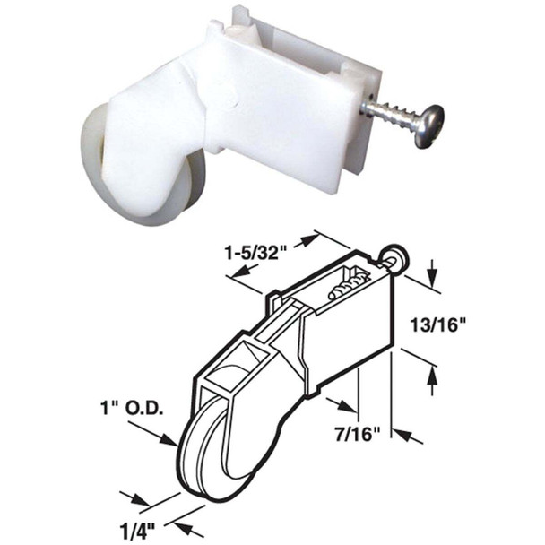 PRIME-LINE Screen Door Roller B 645