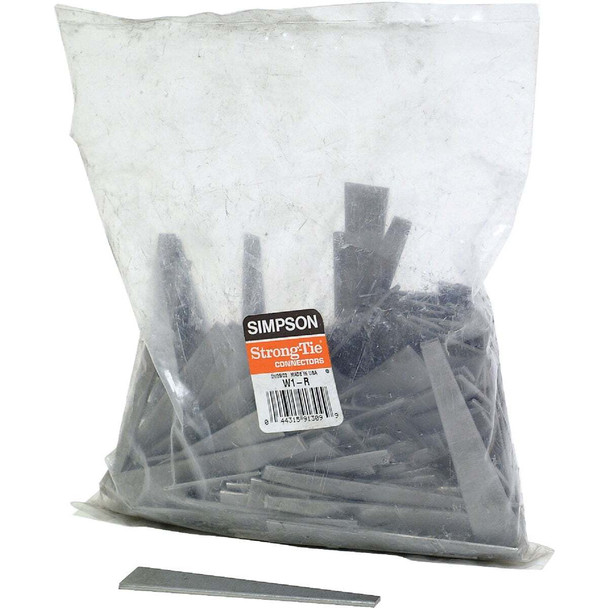 Simpson Strong-Tie 14 Ga. Galvanized Wedge (100-Pack) W1-R100
