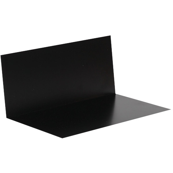 Amerimax 3 In. x 4 In. x 7 In. Black Aluminum Pre-Bent Step Flashing Pack of 250