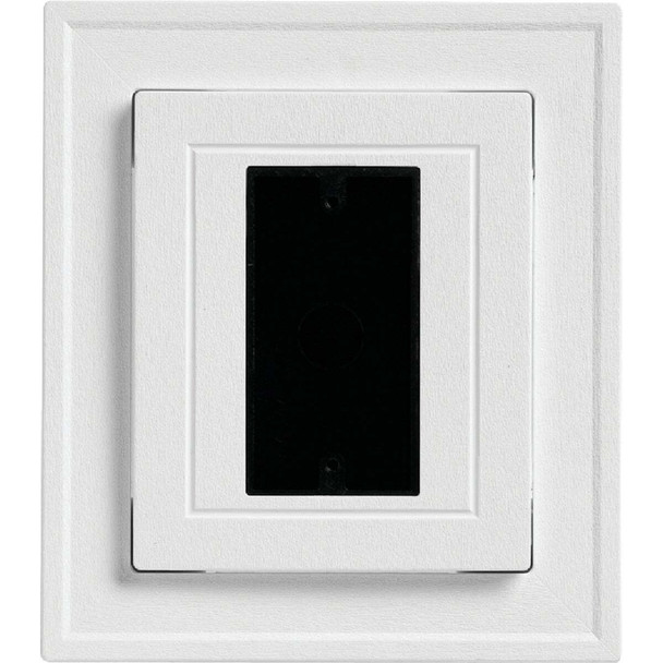 Ply Gem 4-7/8" x 5-7/8" White Vinyl Mounting Blocks EBLOCK AW