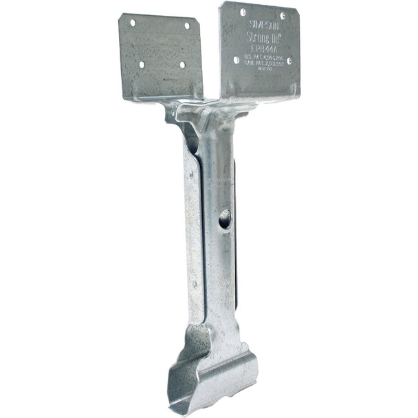 EPB Galvanized Elevated Post Base for 4x4 EPB44A Pack of 10