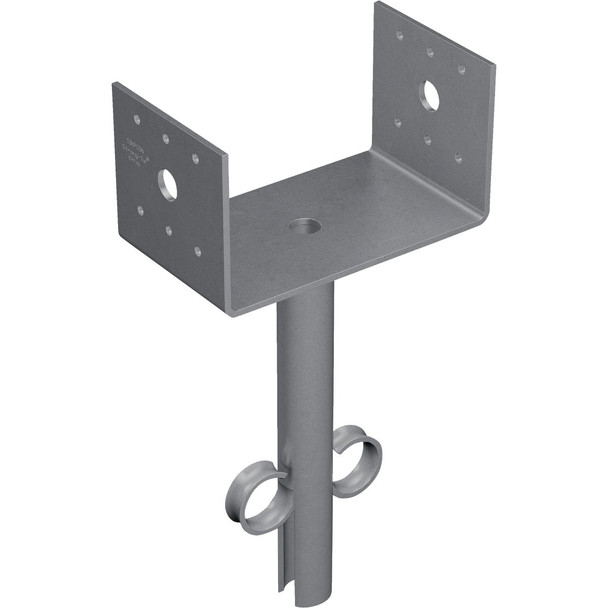 EPB Hot-Dip Galvanized Elevated Post Base for 4x6 EPB46HDG Pack of 10