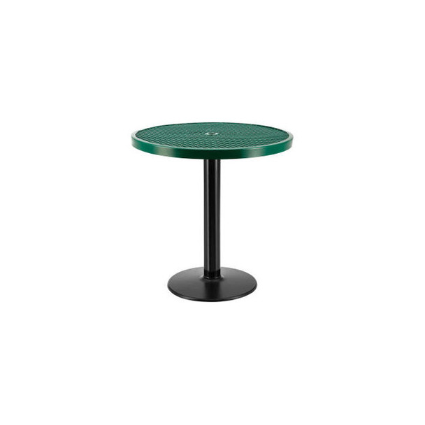 Global Industrial 36"" Round Outdoor Counter Height Table 36""H Green