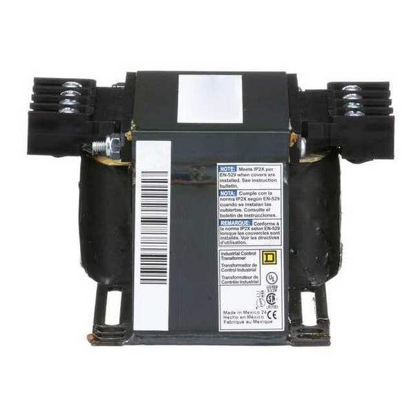 Square D Control Transformer, 250 VA, Not Rated, 120V AC, 277V AC 9070T250D4