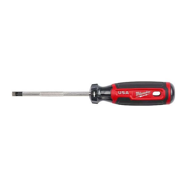 Milwaukee Tool 4 in. No 2 ECX Cushion Grip Screwdriver (Made in USA) MT216