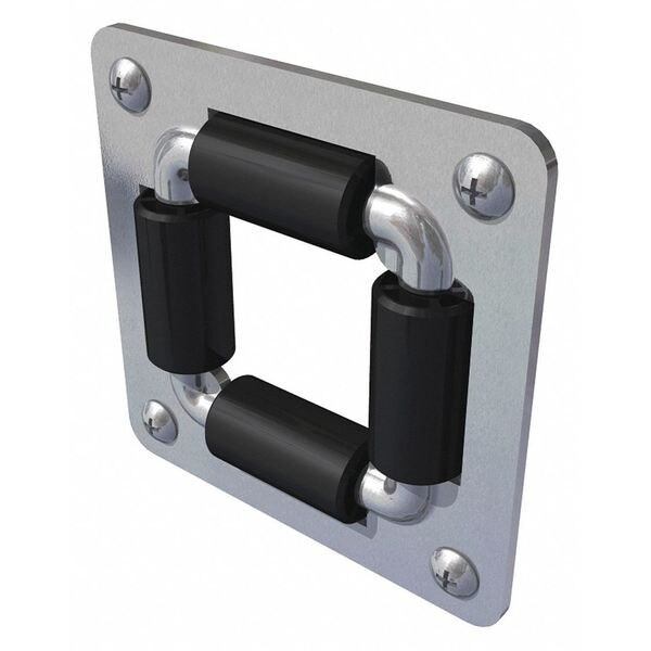 Coxreels SS 4-Way Roller Bracket,Spring Driven 4RB-SS