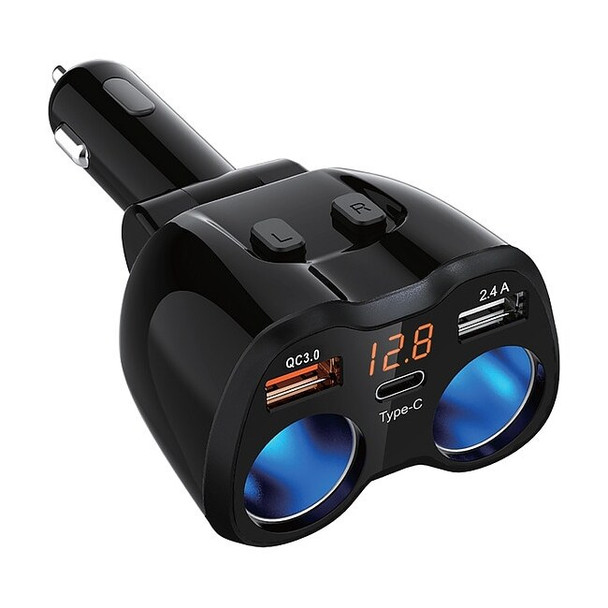 Powerdrive Adapter,2-Way,12 V DC,w/USB/ USB-C Ports PD9221USBCBL