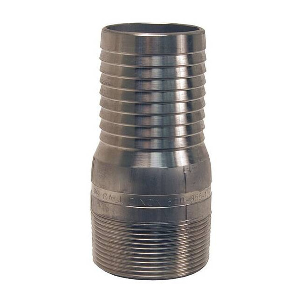 Dixon Barbed Hose Fitting,Hose ID 4",BSPT RST40A