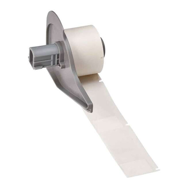 Brady Wraparound Label, White, Vinyl, 1 in W M7-21-427