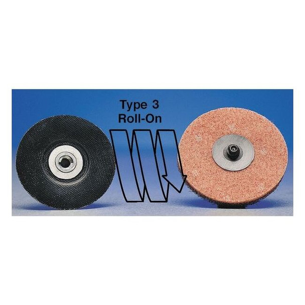 Norton Abrasives Qk Change Disc, ZircAlO, 2in, 80G, TR, PK100 08834167111