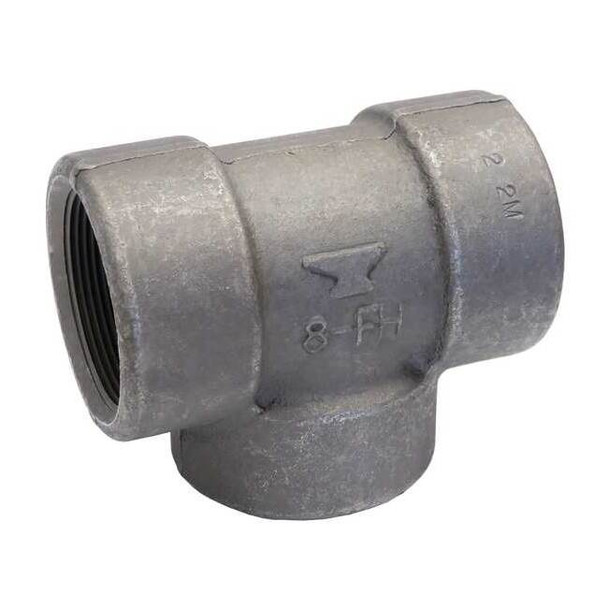 Anvil Tee Tee, 3/8" Pipe, FNPT, Forged Steel, Class 2000 0361024409