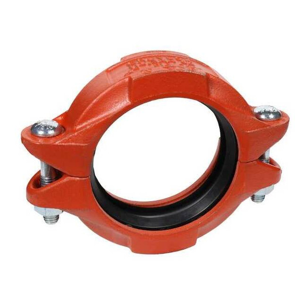 Gruvlok Flexible Coupling,Ductile Iron, 1 1/2 in 0390000248