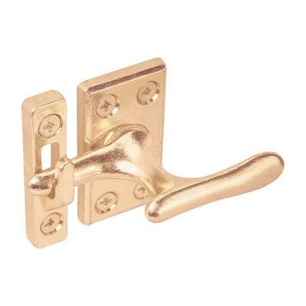 Diecast with Brass Finish, Casement Window Sash Lock (Single Pack)