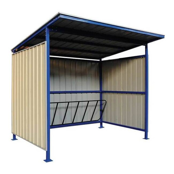 Manufacturer Varies Bicycle Storage Shed,102x92x91 in,Slope 49P401