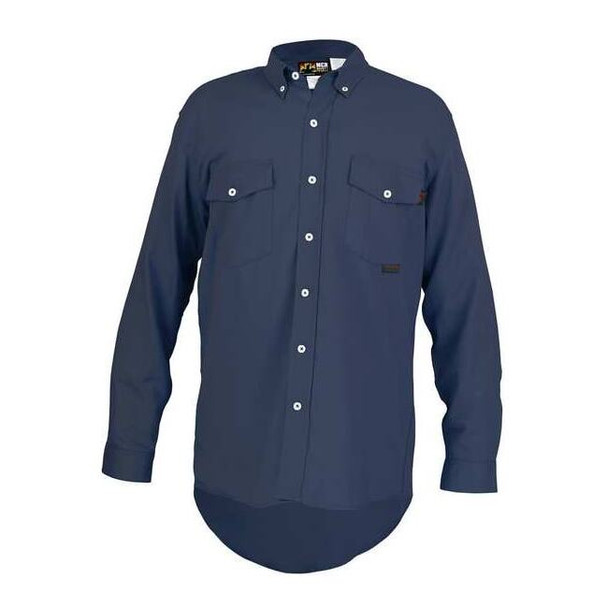 Mcr Safety Men's FR Long Sleeve Shirt, 8.7 cal/sq cm, XL, Max Comfort(TM) S1NXLT