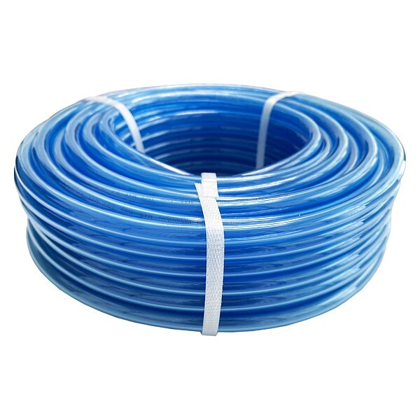 Manufacturer Varies Tubing,8 IDx12mm OD,100 Ft,Clear Blue 806FJ7