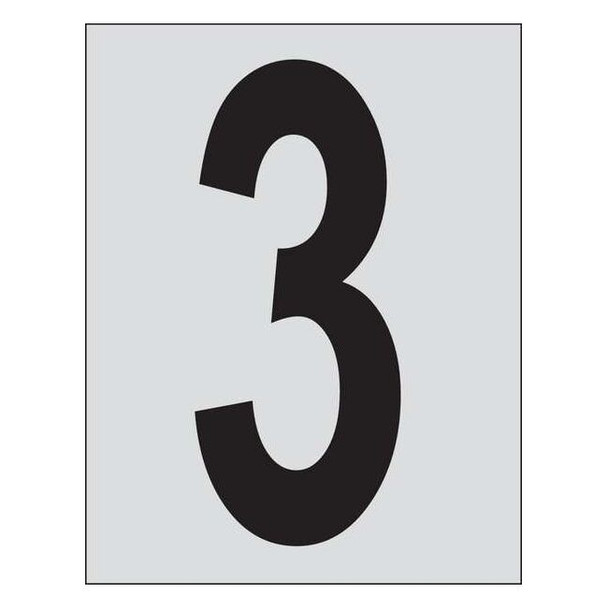 Brady NumberLabel,1-1/2inH,1inW,PK25 5900-3