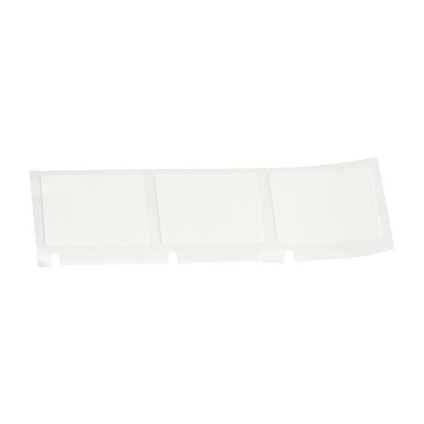 Brady Wraparound Label, White, Vinyl, 1 in W M4-49-498