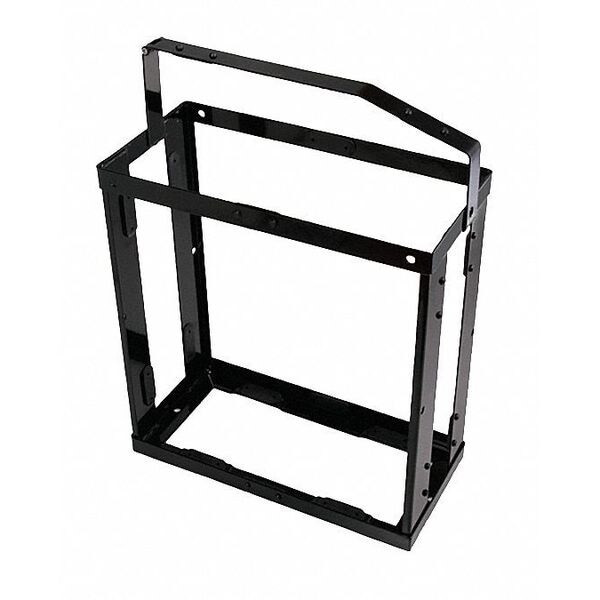 Wavian Gas Can Holder, Steel, Black, Not Applicable Dia. JC0020HV