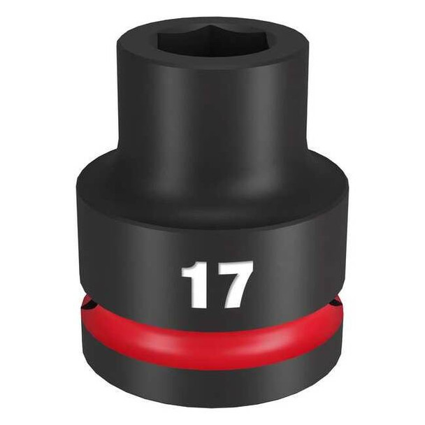 17mm SHOCKWAVE Impact Duty 3/4 in. Drive Standard 6 Point Impact Socket