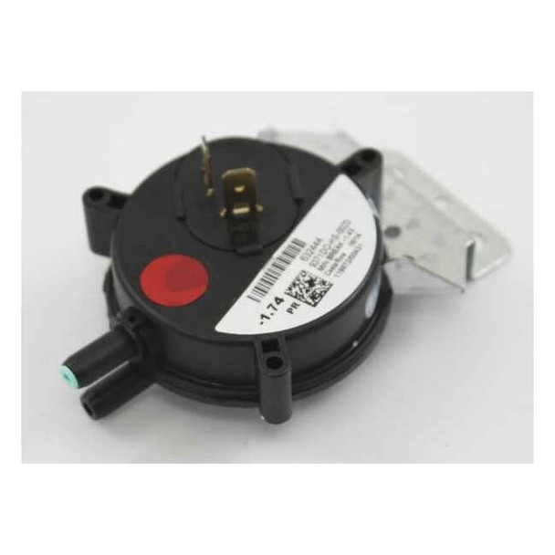 Nordyne Pressure Switch,-1.74 In. WC SPST 632444R