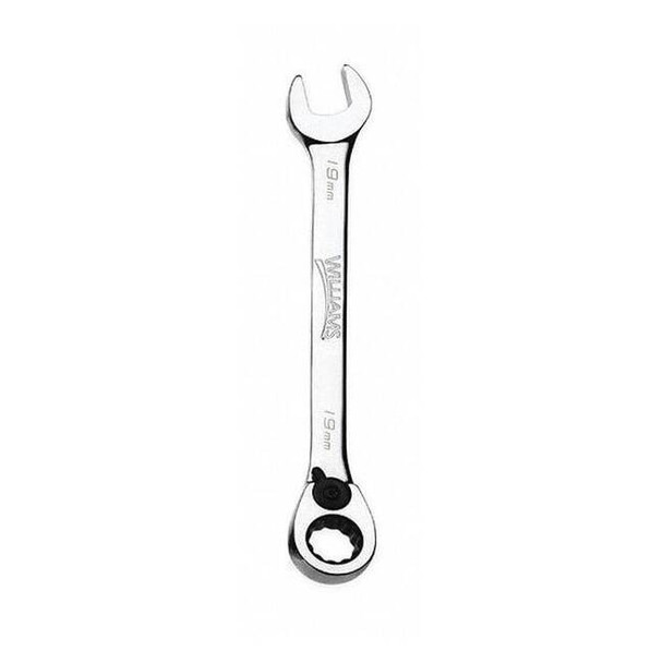 Williams Ratcheting Combo Wrench,12 pt.,12mm JHW1212MRC