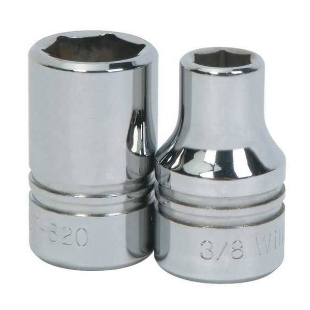 1/2" Drive, 11/16" SAE Socket, 6 Points, Standard 1/2" D,6Pt,11/16