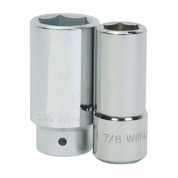 3/4" Drive, 1-1/8" SAE Socket, 6 Points, Deep 3/4" D,6Pt,1-1/8