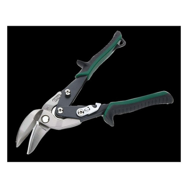 Aviation Snips Set, Left, Right, Straight, 9-3/4", 9-3/4", 9-13/16"