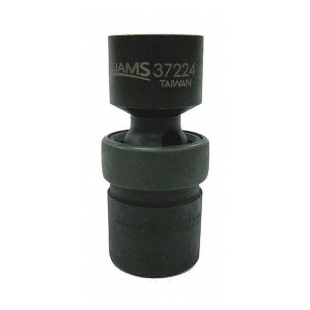 1/2" Drive Impact Socket Black Industrial, Universal 1/2" D,6Pt,5/8