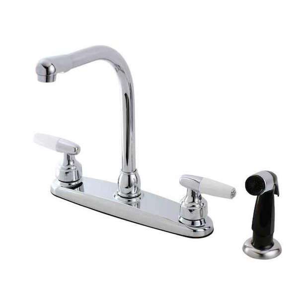 Americana Kitchen Faucet, Manual, 8" Mount, 4 Hole FB751
