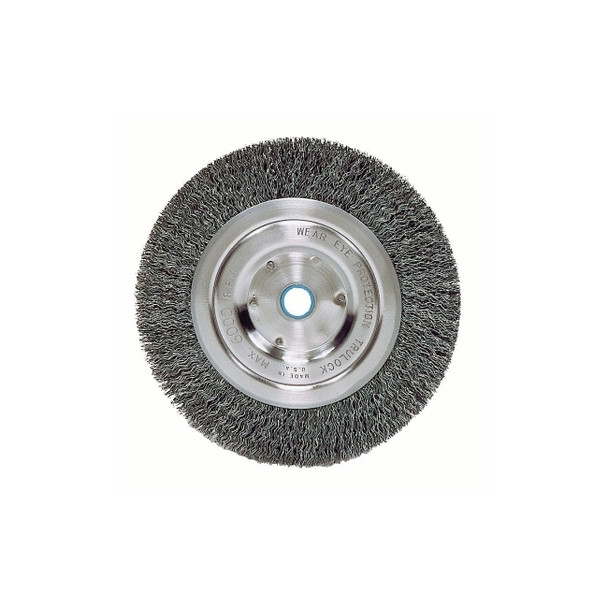 Vortec Pro® Crimped Wire Wheel, 5 in D, .006 Carbon Steel, 6,000 rpm, Retail Pk