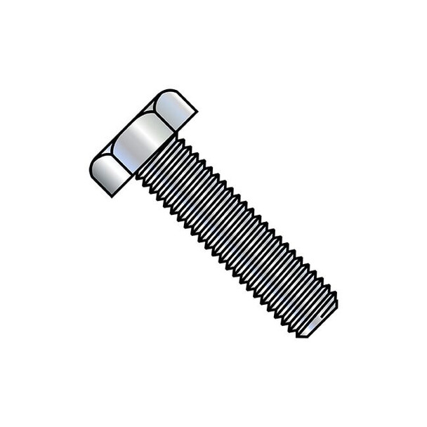 1/2"-13 Hex Head Tap Bolt, Zinc Plated Steel, 9 in L, 40 PK